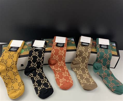 gucci yellow socks|gucci socks price.